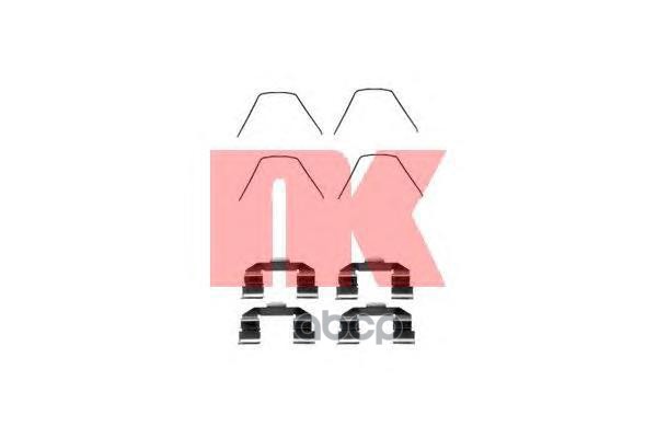 Комплект Монтажный Торм. Колодок Mazda 6 Gg 02- Nk арт. 7932607