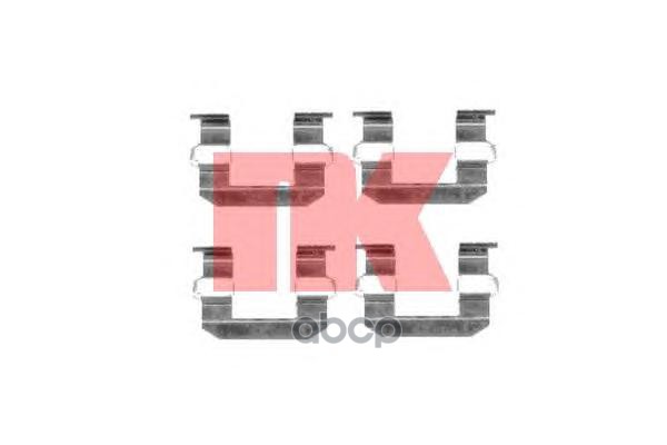 Комплект Монтажный Торм. Колодок Hyundai Terracan  Trajet  Santa Fe 97- Nk арт. 7934645