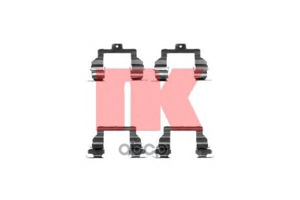 Комплект монтажный тормозных колодок Toyota Avensis  Corolla  Previa Nk арт. 7945291