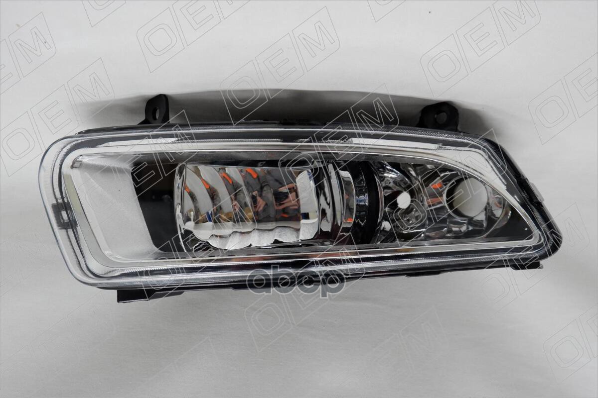 Фара противотуманная правая Volkswagen Polo sedan 5 2015-2020, одна лампа (ближе к краю бампера) O.E.M. арт. OEM0049PTFPR