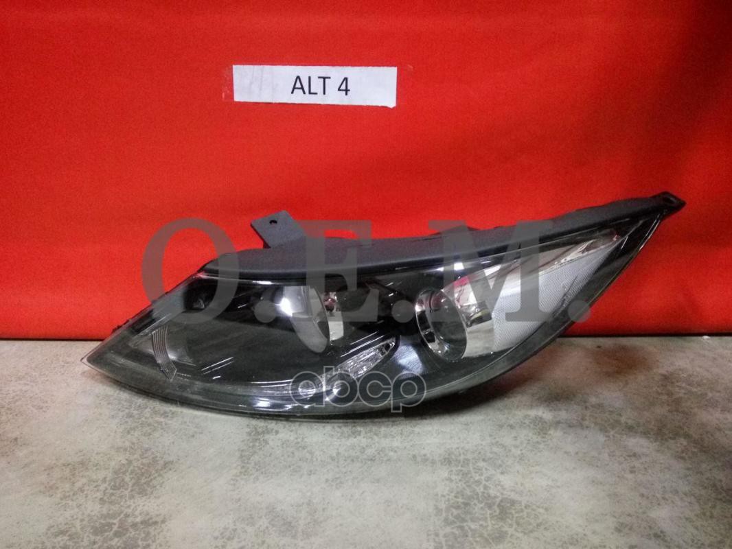 Фара левая Kia Sportage 3 SL (2010-2016) галоген, светодиодные ДХО (LED) O.E.M. арт. OEM0086FL