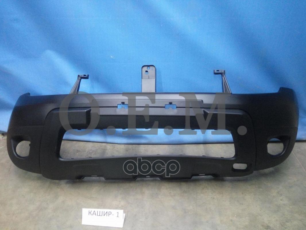 Бампер передний Renault Duster 1 2011-2015, под покраску, под ПТФ O.E.M. арт. OEM0088