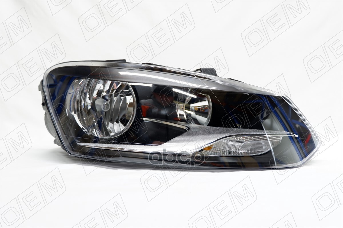 Фара правая Volkswagen Polo sedan 5 (2010-2020) галоген, две лампы O.E.M. арт. OEM0095FR