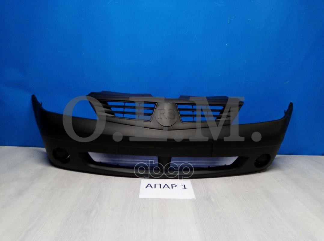 Бампер Передний Renault Logan 1 2004-2009, Под Покраску O.E.M. арт. OEM0162