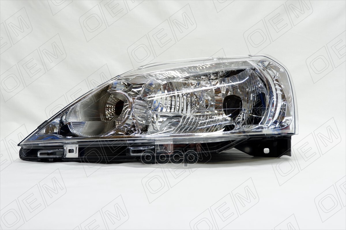 Фара левая Renault Logan 1 2009-2014, повторитель ближе к решетке радиатора O.E.M. арт. OEM0187FL