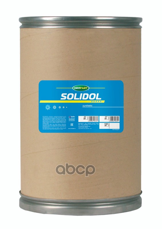 Смазка Солидол синтетический 21 кг ведро. OILRIGHT 6037 OILRIGHT арт. 6037