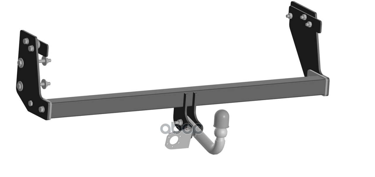 Фаркоп (ТСУ) на а/м GREAT WALL Poer Pick-up 2021- без электрики / Грейт Волл Поер ORIS арт. 3312-A