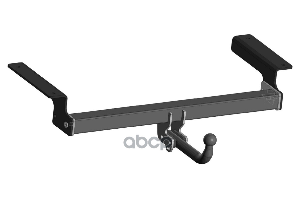 Фаркоп (ТСУ) на а/м HAVAL F7 SUV 2019-/ HAVAL F7x SUV 2019- без электрики / Хавал Ф7 ORIS арт. 3325-A