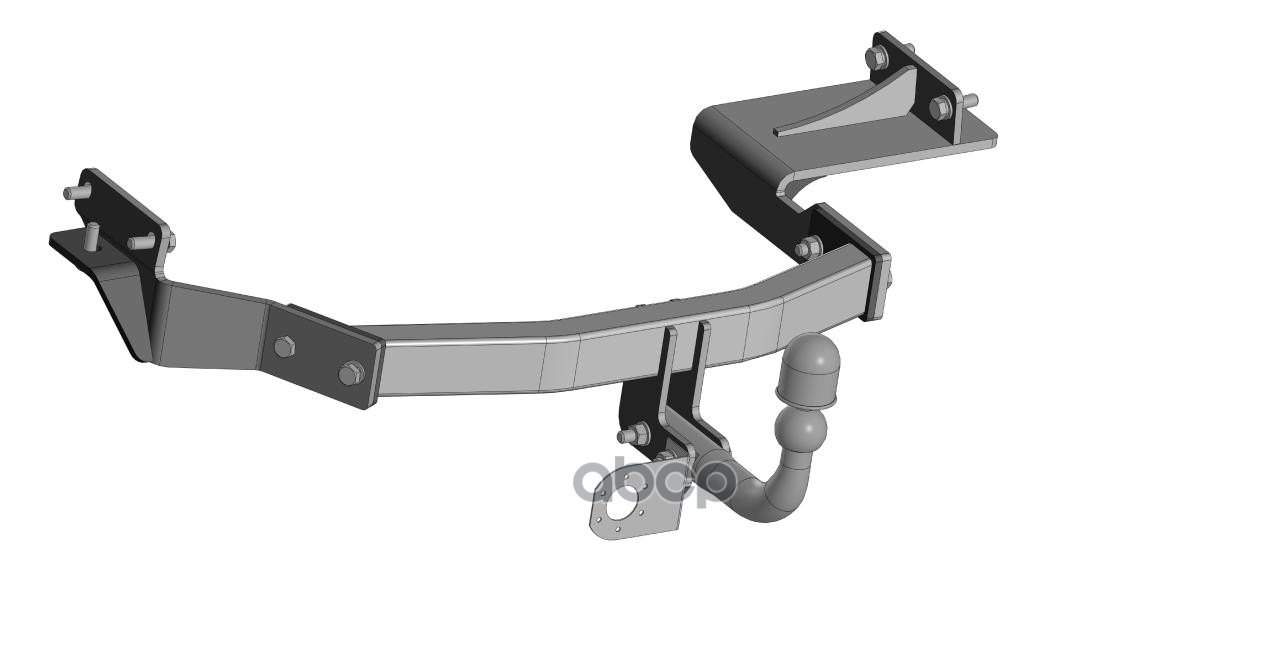 Фаркоп (ТСУ) на а/м HYUNDAI Santa Fe (TM) restyle SUV 2021- / KIA Sorento IV (MQ4) SUV 2020- без электрики / Хендай Санта Фе ...