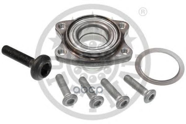 Ступица с подшипником в сборе AUDI A4 (B6, B7), A6 (C5) 100053 Optimal арт. 100053