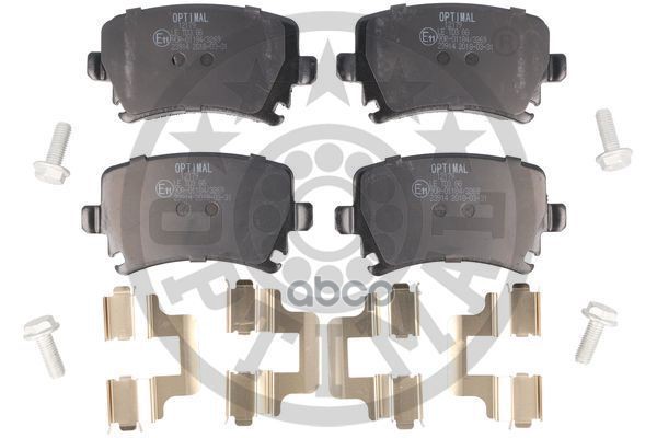 Колодки тормозные дисковые  комплект AUDI: A3 (8P1)  A3 Cabriolet (8P7)  A3 Sportback (8PA)  A4 (8E Optimal арт. bp-12179