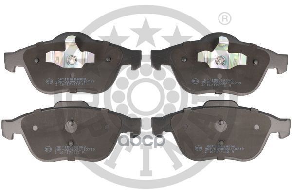Колодки тормозные дисковые  комплект RENAULT: LAGUNA II (BG0/1_)  LAGUNA II Grandtour (KG0/1_)  SC?N Optimal арт. bp-84300