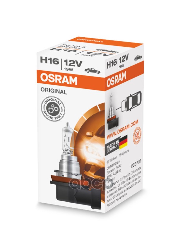 Лампа г/с H16 (19W) PGJ19-3 Original 12V 64219L+ 4008321626783 Osram арт. 64219L+