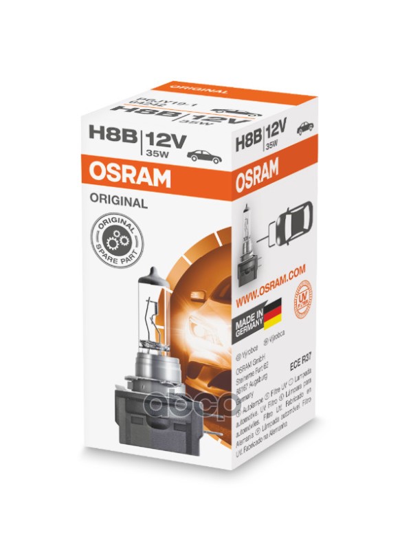 Лампа 12V H8B 35W PGJY19-1 OSRAM ORIGINAL LINE 64242 Osram арт. 64242