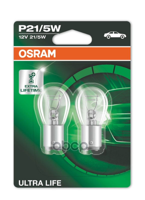 Лампа 7528Ult-02B 21/5W12vbay15d10xbli2lf Osram арт. 7528ult-02b