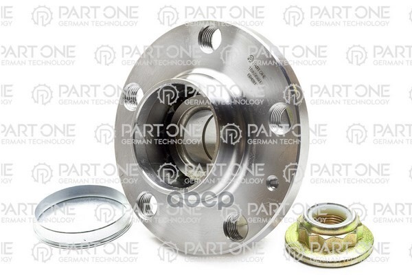 Ступица Колеса Задн Vw: Polo 01-  Skoda: Fabia 99-  Audi: A1 10-  Seat: Ibiza PART-ONE арт. 1BK068H