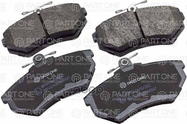Колодки Тормозные Дисковые Front, Audi 80 91-94, A4 95-00, Seat Cordoba 96-99, Vw Golf Iii/Iv 91>, 119.3X69.6x19.4 PART-ONE а...