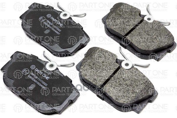 Колодки Тормозные Дисковые Зад. Vw: Transporter Iv 90-03 PART-ONE арт. 1BP029