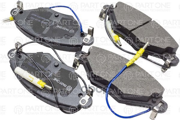 Колодки Тормозные Дисковые Front, Citroen C5 I/Ii 01>, C5 Break 01>, 148.8X59x17.8 PART-ONE арт. 1BP053