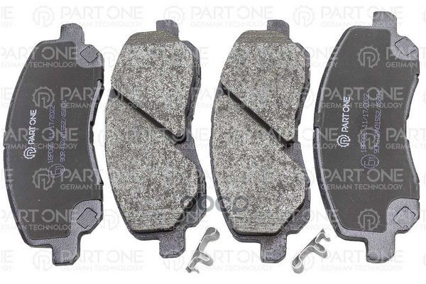 Колодки Тормозные Дисковые Передн Dodge: Caliber 06-, Jeep: Compass 06-, Mitsubishi: Galant Vi 96-04, Galant Vi Универсал 96-...