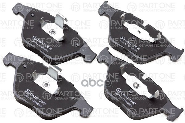 Колодки Тормозные Дисковые Пер. Bmw 3/5/6/7-Series 01- PART-ONE арт. 1BP174