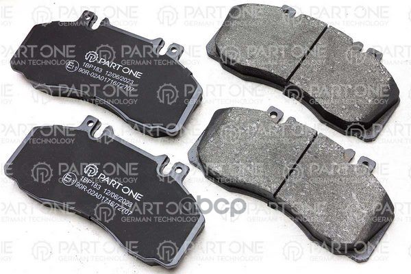 Колодки Тормозные Дисковые Пер. Mb T2 86- / Vario 96- PART-ONE арт. 1BP183