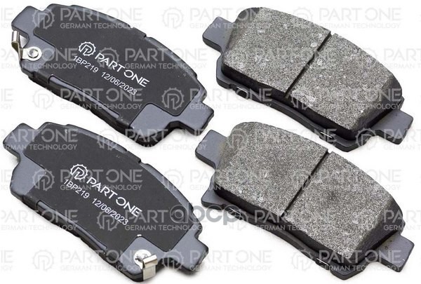 Колодки Тормозные Дисковые Пер. Toyota Corolla/Corolla Verso 02- PART-ONE арт. 1BP219