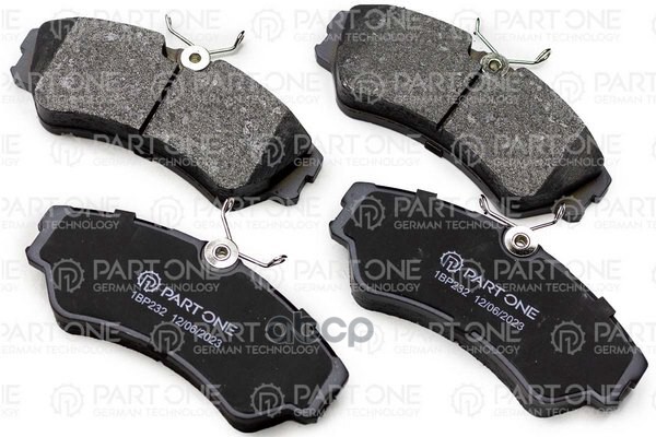 Колодки Тормозные Дисковые Пер. Vw T4 90- PART-ONE арт. 1BP232