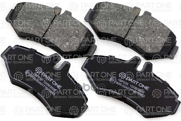 Колодки Тормозные Дисковые Зад. Mb G-Class 79-93 / Sprinter 95-06 PART-ONE арт. 1BP235