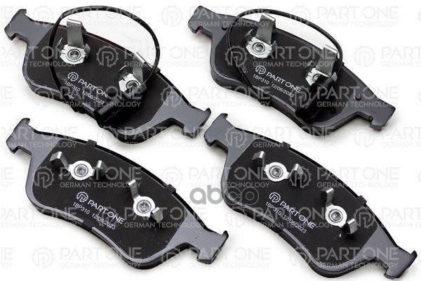 Колодки Тормозные Дисковые Пер. Audi A6/A8 / Vw Phaeton 02- PART-ONE арт. 1BP310