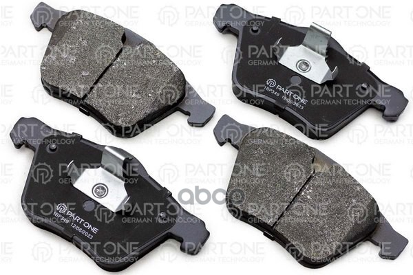 Колодки Тормозные Дисковые Пер. Ford S-Max 06- PART-ONE арт. 1BP349