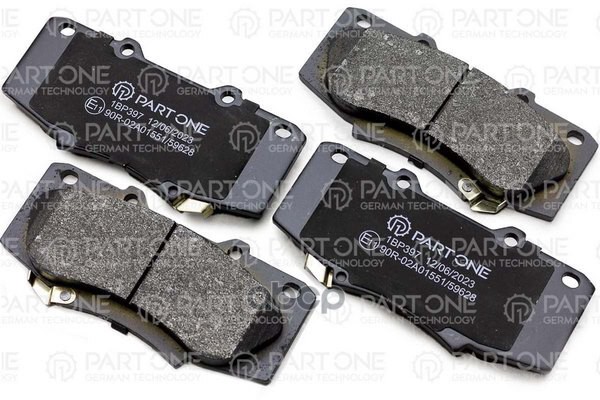 Колодки Тормозные Дисковые Пер. Toyota Hilux 05- PART-ONE арт. 1BP397