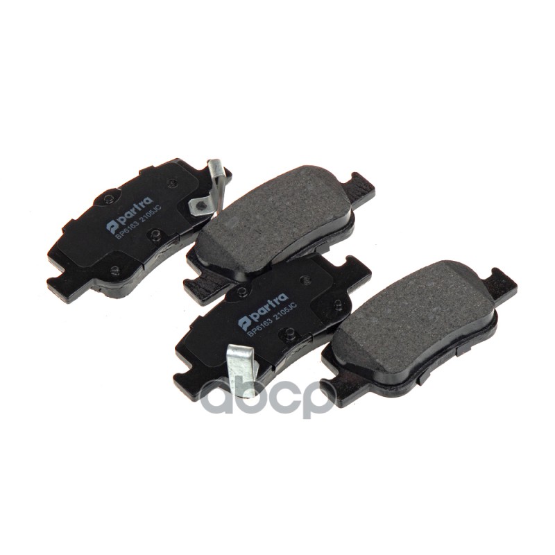 Колодки Тормозные Toyota Auris 07-> Partra Bp6163 PARTRA арт. BP6163