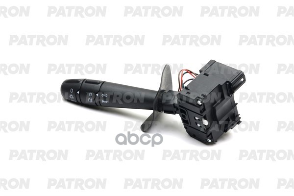 Переключатель подрулевой (без ПТФ) RENAULT: Duster 12-, Logan 05-14, Sandero 09-14  LADA Largus 11- P150327 PATRON арт. P150327