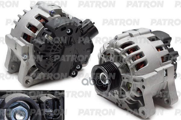 Генератор Ca1681ir 14V 90A Peugeot: 307 1.4I/1.6I 00- / 301 1.6Vti 13-  Citroen: C3 1.1I/1.4I/1.6I 02- PATRON арт. PALT051