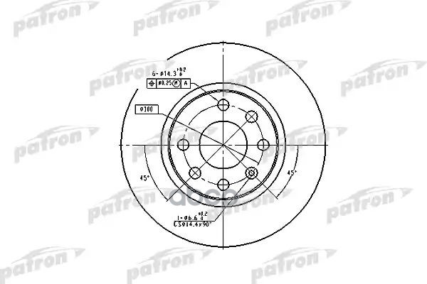 Диск Тормозной Передн Opel: Astra F 92-98, Astra F Хечбэк 91-98, Astra F Универсал 91-98, Corsa B 93-00, Tigra 94-00, Vectra ...