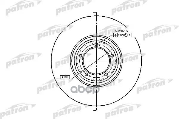 Диск Тормозной Передн Ford: Transit Бортовой 71-78, Transit Бортовой 85-92, Transit Бортовой 77-86, Transit Автобус 65-78, Tr...