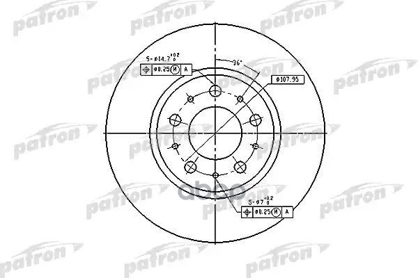 Диск Тормозной Передн Volvo: 850 91-96, 850 Универсал 92-96, 940 92-98, 940 Ii 94-98, 940 Ii Универсал 94-98, 940 Kombi 92-94...
