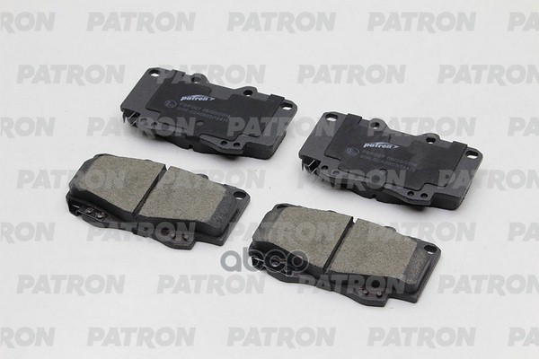 Колодки Тормозные Дисковые Передн Toyota: Hilux Пикап 01- PATRON арт. PBP027