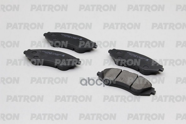 Колодки тормозные дисковые передн DAEWOO: LANOS (DOHC) 97-01, NUBIRA 97-03, LACETTI 02-06  (произведено в Корее) PBP1369KOR P...