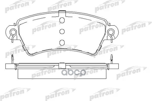 Колодки Тормозные Дисковые Передн Citroen: Xsara 97-00, Xsara Break 97-05, Xsara Купе 98-05, Peugeot: 206 Хечбэк 99-00, 306 9...