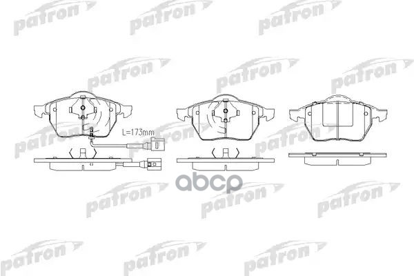 Колодки Тормозные Дисковые Передн Audi: A3 96-, Tt 98-, Tt Roadster 99-, Seat: Leon 99-, Leon 05-, Toledo Ii 99-06, Skoda: Oc...
