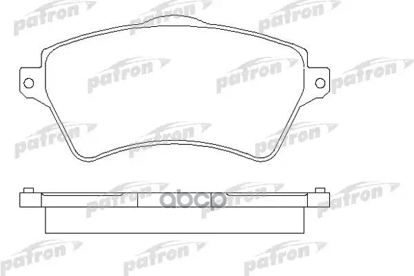 Колодки Тормозные Дисковые Передн Land Rover: Freelander 98 - PATRON арт. PBP1473