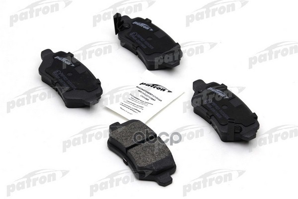 Колодки тормозные дисковые задн PBP1521 PATRON арт. PBP1521