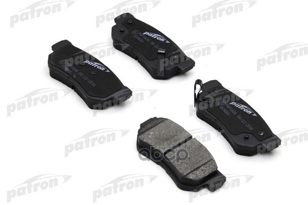 Колодки тормозные дисковые задн PBP1606 PATRON арт. PBP1606