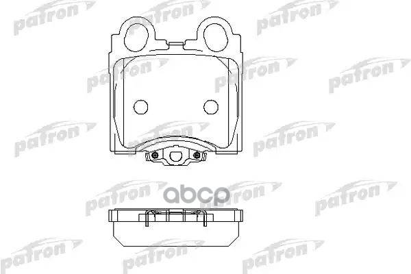 Колодки Тормозные Дисковые Задн Lexus: Gs 97-05, Is 99-, Sc 01- PATRON арт. PBP1610