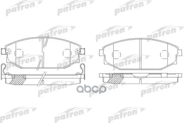 Колодки Тормозные Дисковые Передн Hyundai: Galloper Ii 98-,  Mitsubishi: Galloper 99- PATRON арт. PBP1671