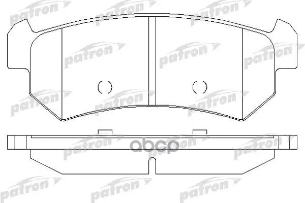 Колодки Тормозные Дисковые Задн Chevrolet: Lacetti 05-, Nubira Седан 05-, Nubira Универсал 05-,  Daewoo: Lacetti Хечбэк 04-, ...