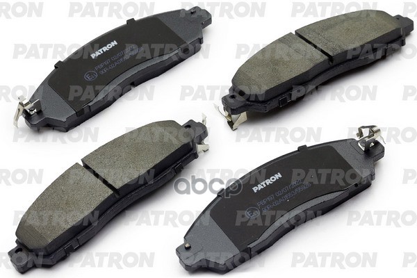 Колодки Тормозные Дисковые Перед. Nissan Navara Iii 14- PATRON арт. PBP197