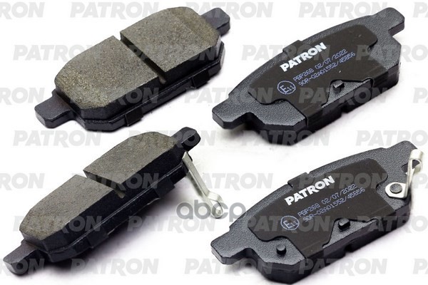 Колодки Тормозные Дисковые Зад. Suzuki Swift 10- PATRON арт. PBP268